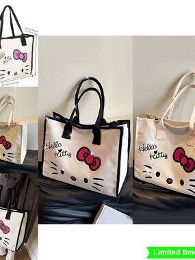 Cartoon Design Womens Handbag - Lightweight & Durable